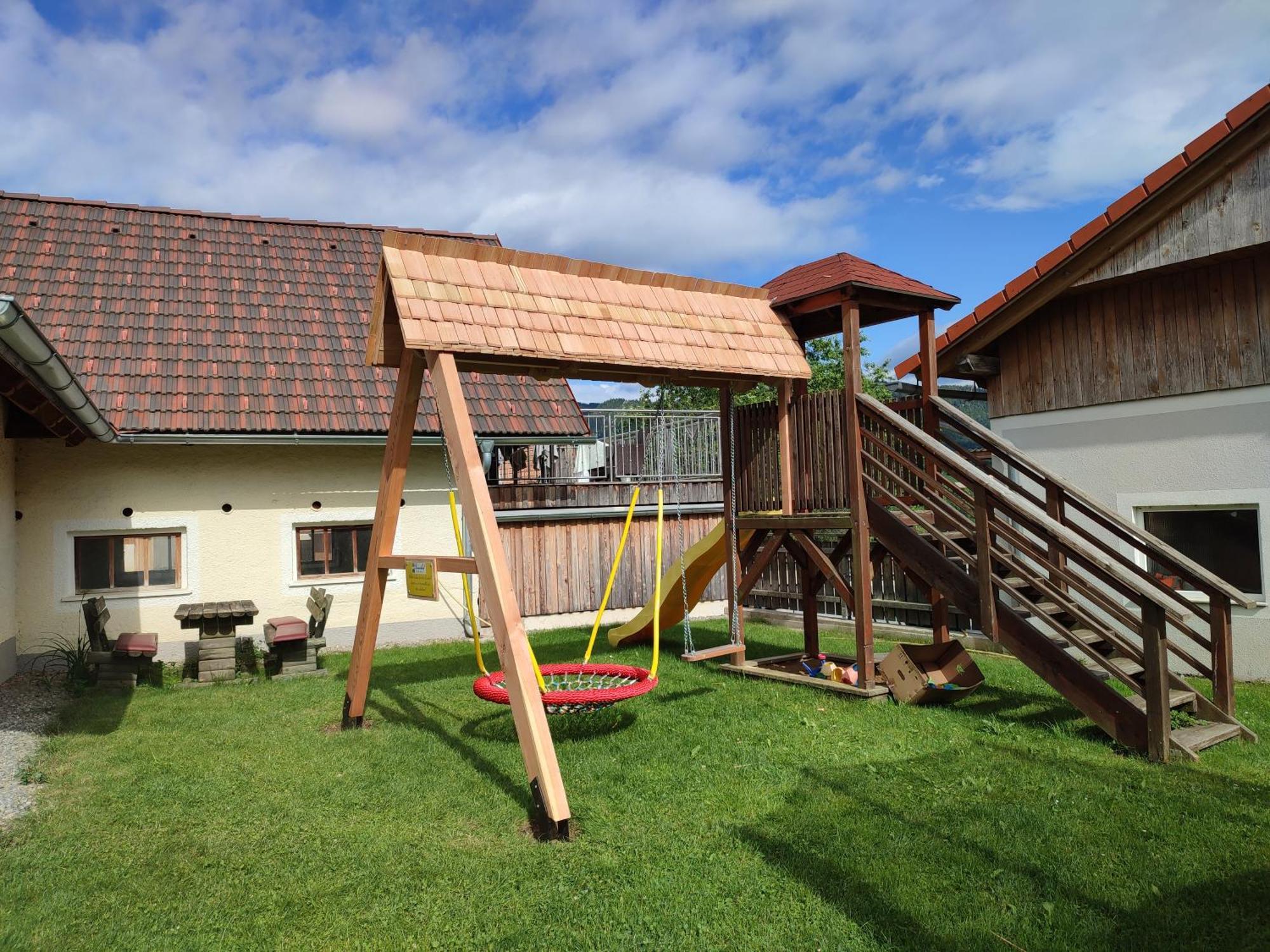Ferienhaus Reisinger Promschhof Semriach Eksteriør billede